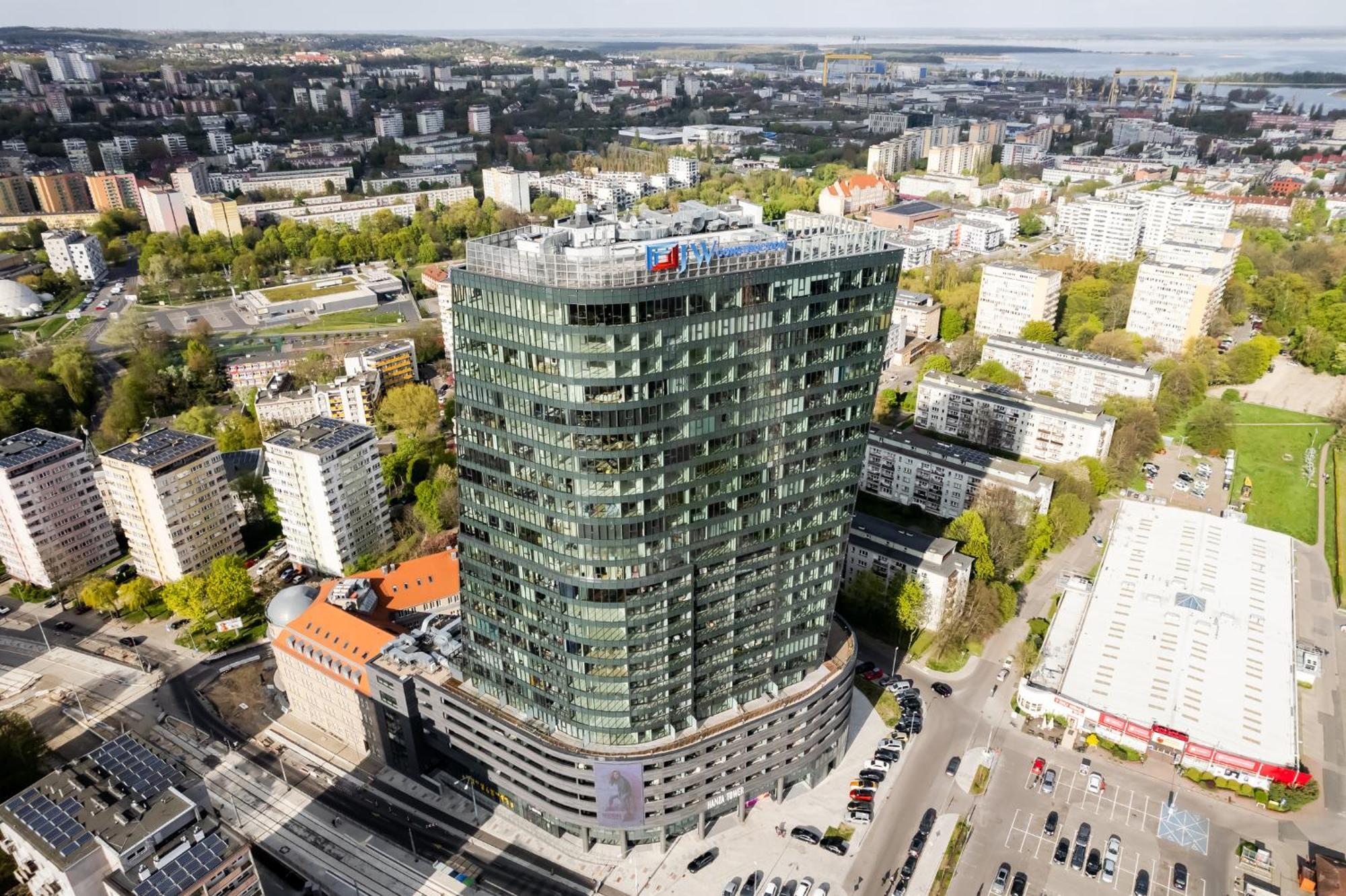 Hanza Tower Apartment No. 533 - 5Th Floor, Balcony, Swimming Pool Szczecin Exteriör bild